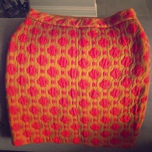 Adorable printed Anthropologie skirt